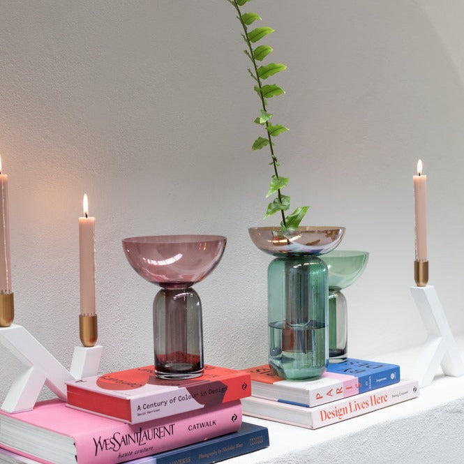 Prism Glass Vase - Viral Vase - Multicolor Vase