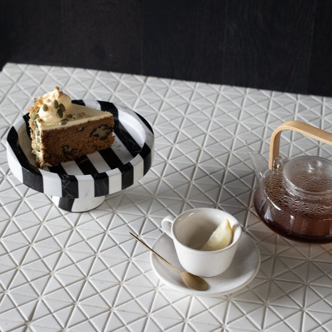 Audrey Marble Cake Stand Small *Immediate dispatch