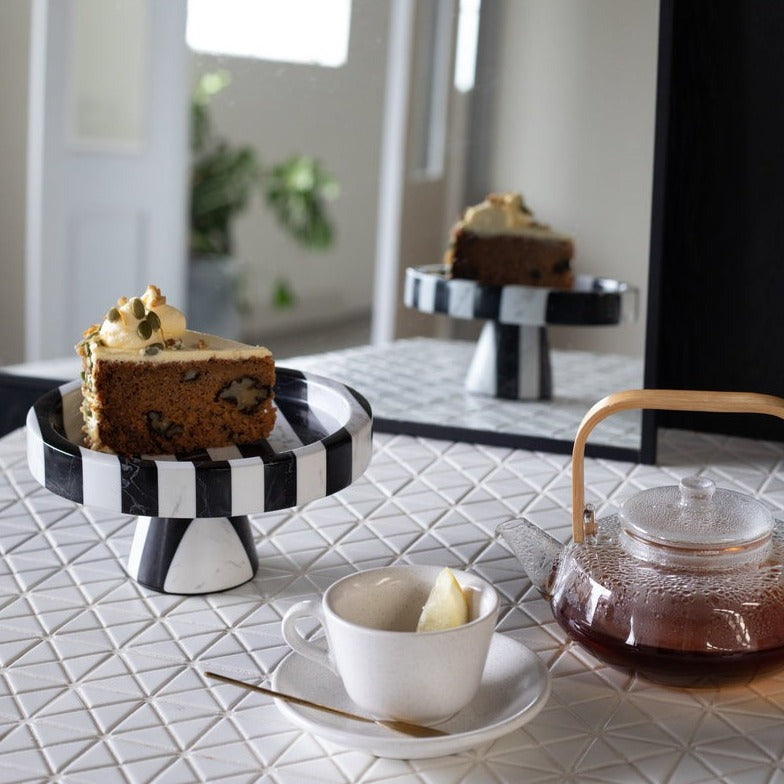 Audrey Marble Cake Stand Small *Immediate dispatch